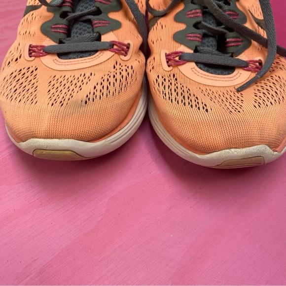 Women’s Nike Lunarglide 5 Size 9.5, Coral Athletic Shoes, Running Training Shoes - Picture 5 of 15